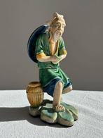 Bonsai Chinees Penjing figuur Mud man 14 cm, Verzamelen, Beelden en Beeldjes, Ophalen of Verzenden, Gebruikt, Mens