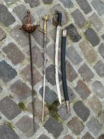 3 oude sabels, Verzamelen, Militaria | Algemeen, Ophalen of Verzenden