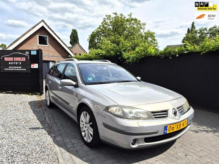 Renault Laguna Grand Tour 2.0-16V TechLine Navi Clima Cruise, Auto's, Renault, Bedrijf, Te koop, Laguna, ABS, Airbags, Airconditioning