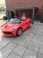 Elektrische Ferrari kinderauto, Kinderen en Baby's, Speelgoed | Buiten | Accuvoertuigen, Ophalen, Zo goed als nieuw