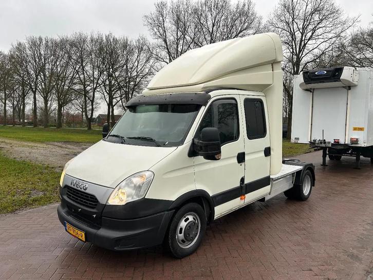 Iveco Daily 35C17 Be trekker 10 ton met slaap cabine N1, Auto's, Bestelauto's, Bedrijf, Te koop, Airconditioning, Centrale vergrendeling