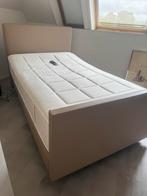 Boxspring elektrisch, Huis en Inrichting, Ophalen, Crème, Zo goed als nieuw, Twijfelaar