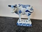 Delft blauw porceleyne fles koe, Antiek en Kunst, Ophalen