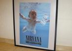 Nirvana- Nevermind  poster in lijst, Ophalen, Zo goed als nieuw