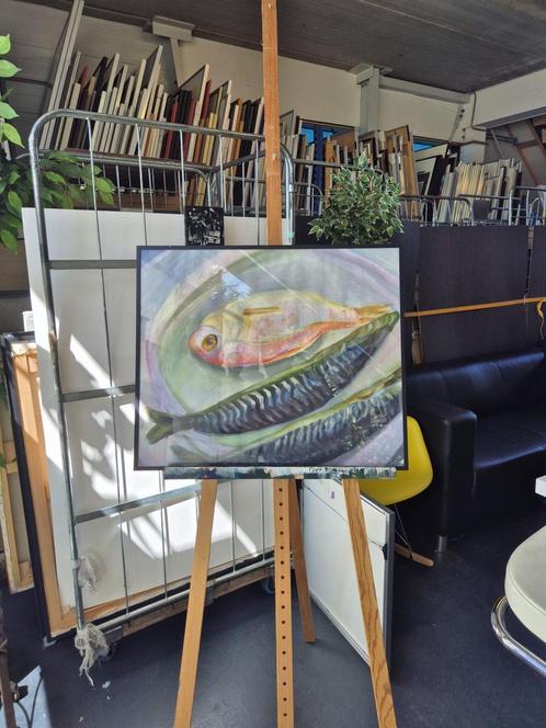 Wil Roosenboom - Vissen (tekening / Aquarel ), Huis en Inrichting, Woonaccessoires | Schilderijen, Tekeningen en Foto's, Nieuw