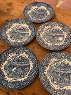 7 Engelse Dinerborden Royal Tudor Ware, Antiek en Kunst, Ophalen of Verzenden