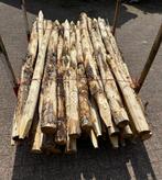 Rustieke kastanje houten palen 35 stuks 2m lang, Tuin en Terras, Palen, Balken en Planken, Ophalen, Nieuw, 180 tot 250 cm, Palen