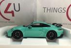 Norev 1:18 Porsche 911 (992) GT3 2021 turquoise nieuw, Hobby en Vrije tijd, Modelauto's | 1:18, Nieuw, Ophalen of Verzenden, Auto