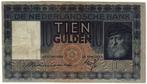 10 Gulden Bankbiljet 1933 (verbeterd watermerk), Postzegels en Munten, Bankbiljetten | Nederland, Ophalen of Verzenden, 10 gulden