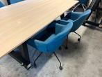 Design kantoortafel met 4 Markant stoelen, Ophalen, Gebruikt, Tafel