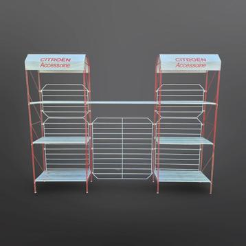 Vintage Citroën Accessoire Display Rekken - Jaren 70 beschikbaar voor biedingen