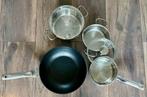 Pannen, Ophalen, Inductieplaat, Pannenset, Zo goed als nieuw