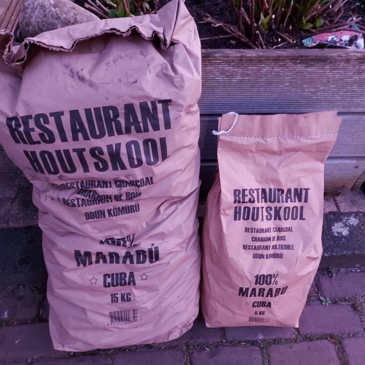 Marabu restaurant houtskool, Tuin en Terras, Barbecue-accessoires, Nieuw, Ophalen