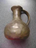 zwaar metalen vaasje --kunsthandel alberts heerlen, Ophalen of Verzenden