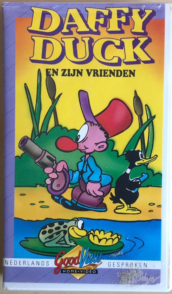 Daffy Duck en zijn vrienden, Bugs Bunny, VHS videoband, Cd's en Dvd's, VHS | Kinderen en Jeugd, Zo goed als nieuw, Alle leeftijden
