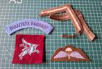 Market Garden - British Airborne Insignia Set, Verzenden, Landmacht, Engeland, Embleem of Badge