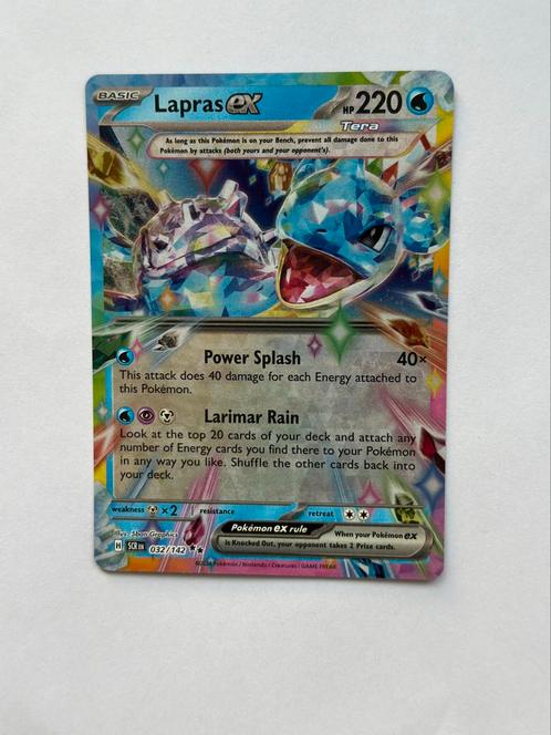 Pokemon Lapras (032/142), Hobby en Vrije tijd, Verzamelkaartspellen | Pokémon, Zo goed als nieuw, Losse kaart, Ophalen of Verzenden
