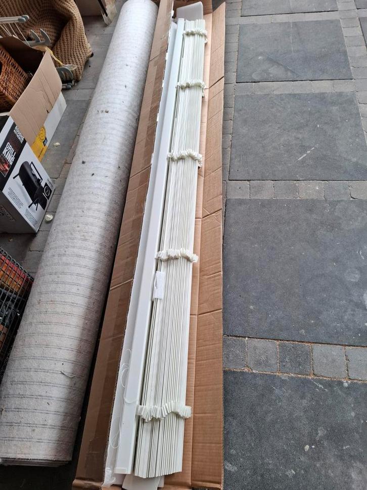 Luxaflex wit 50mm houten jaloezieën NIEUW, Huis en Inrichting, Stoffering | Gordijnen en Lamellen, Nieuw, 100 tot 150 cm, 200 cm of meer