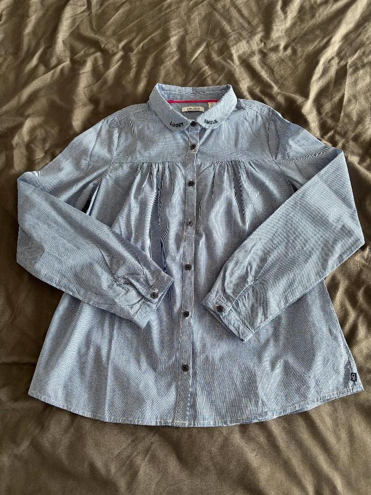 Meisjes T-shirt en blouse van Okaidi, Kinderen en Baby's, Kinderkleding | Maat 158, Zo goed als nieuw, Meisje, Overhemd of Blouse