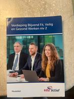 Boek verdieping blijvend fit maatschappelijke zorg, Boeken, Schoolboeken, Ophalen of Verzenden, Zo goed als nieuw, Overige niveaus