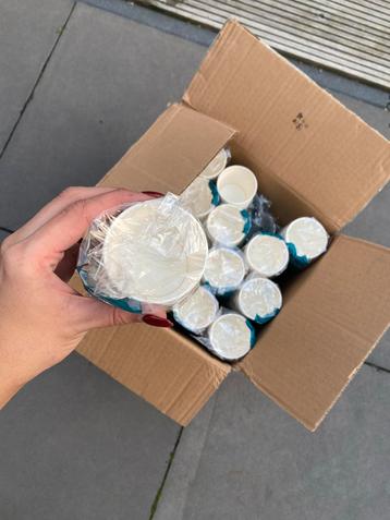 Kartonnen Bekers - Nieuw in Doos espresso bekers beschikbaar voor biedingen