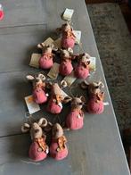 c30 – NIEUW partijtje decoratieve hangers MUIS, hoogte 13 cm, Ophalen of Verzenden, Nieuw
