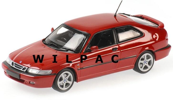 Maxichamps SAAB 9-3 Viggen rood 1:43 splinternieuw, Hobby en Vrije tijd, Modelauto's | 1:43, Nieuw, Auto, Overige merken, Ophalen of Verzenden