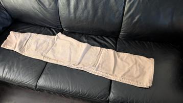 Mooie beige ribbroek zwangerschapsbroek m  beschikbaar voor biedingen