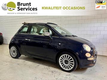 Fiat 500C 0.9 TwinAir by Gucci Bj.12|Cabrio|Automaat|Leer|1E beschikbaar voor biedingen