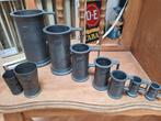 Set tinnen kannen, Antiek en Kunst, Antiek | Tin, Ophalen