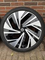 Set 21” Originele VW ID4 ID5 Velgen + Bridgestone banden VAG, Ophalen, Gebruikt, 255 mm, Banden en Velgen