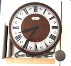 Antiek Retro wandklok Vintage Velona klok met Gewichten, Ophalen of Verzenden