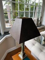 lampenkap, Huis en Inrichting, Lampen | Lampenkappen, Ophalen, Vierkant, Zo goed als nieuw, Bruin