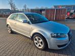 Audi A3 1.6 85KW 2005 Grijs nieuwe apk, Auto's, Voorwielaandrijving, 15 km/l, 1200 kg, 115 pk