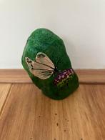 Beschilderde steen koolwitje, Ophalen of Verzenden