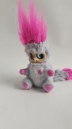 Bush Baby World knuffel grijs. Bewegende ogen en oren. 7B14