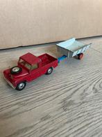 Lesney Corgi Land Rover 109 met Whitlock Trailer, Hobby en Vrije tijd, Modelauto's | 1:18, Ophalen of Verzenden, Gebruikt, Auto