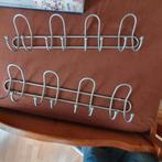 2 aluminiumlook kapstokken ( nieuw), Huis en Inrichting, Ophalen of Verzenden, Nieuw, Wandkapstok, Minder dan 100 cm