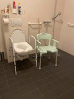 Senioren Toiletverhoger & Douchestoel, Huis en Inrichting, Badkamer | Badkamermeubels, Ophalen, Minder dan 50 cm, Gebruikt, Overige typen