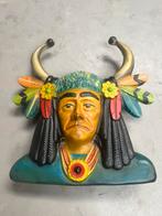 Grote 3D indianenkop oa geschikt voor Mulder kop van jut, Ophalen, Gebruikt, Overige