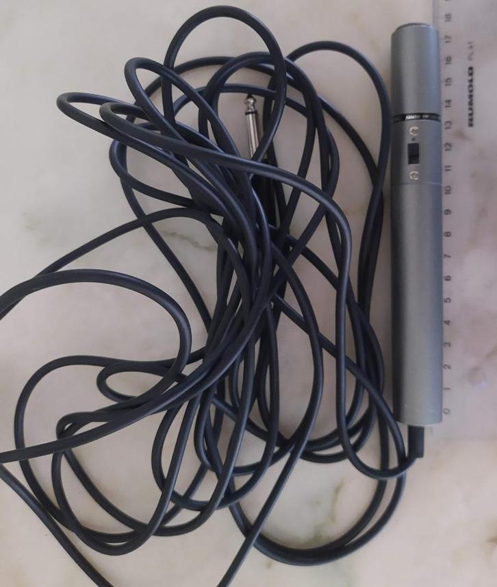 Microfoon Alecto EM-103L, Muziek en Instrumenten, Microfoons, Gebruikt, Overige typen, Ophalen of Verzenden