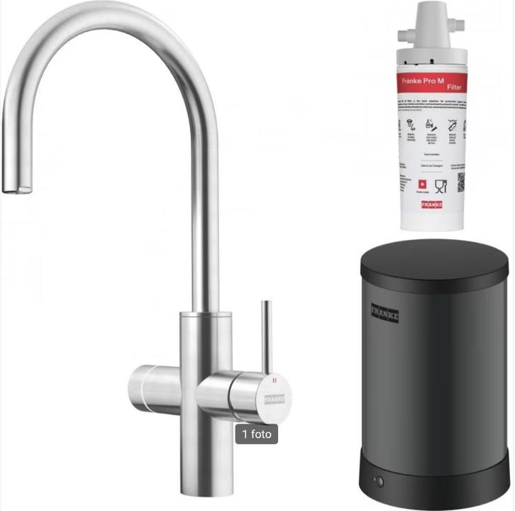 Maris 3 in 1 Elec RVS 4 L nieuw in doos, Doe-het-zelf en Verbouw, Sanitair, Nieuw, Kraan, Rvs, Ophalen of Verzenden