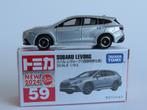 Tomica nr59 Subaru Levorg (sp) 1/63 3inch tomy, Ophalen of Verzenden, Nieuw, Auto