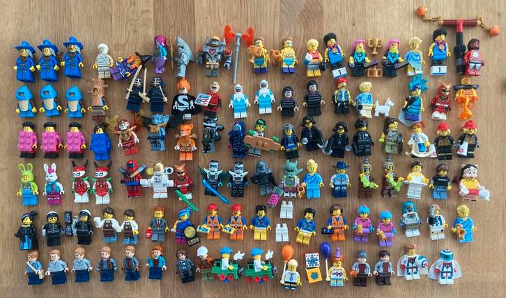 Lego poppetjes 3,50 p/s minifiguren minifiguur minifigures, Kinderen en Baby's, Speelgoed | Duplo en Lego, Zo goed als nieuw, Ophalen of Verzenden