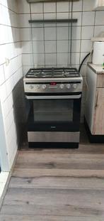 Zo goed als nieuwe inventum gas fornuis met hetelucht oven, Witgoed en Apparatuur, Fornuizen, Ophalen, 4 kookzones, Zo goed als nieuw