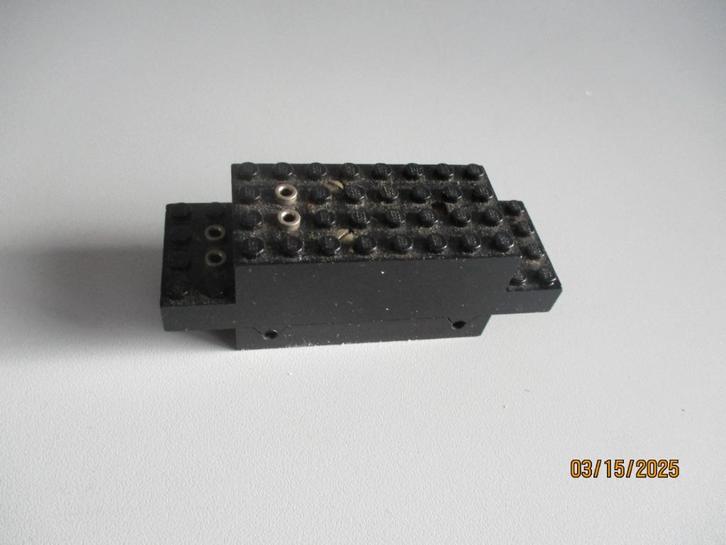 4,5 volt LEGO Zwarte TREINMOTOR (3) in zeer goede staat!!!, Kinderen en Baby's, Speelgoed | Duplo en Lego, Gebruikt, Lego, Complete set