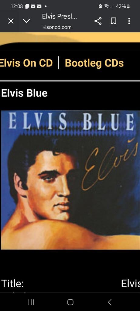 Ik ben OPZOEK naar deze Elvis Blue, Tickets en Kaartjes, Eén persoon, Maart