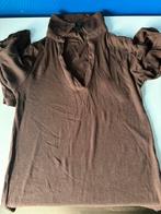 AMISU, bruine trui met V-hals, maat L, Kleding | Dames, Bruin, Maat 42/44 (L), Ophalen of Verzenden, Zo goed als nieuw