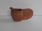 houten herdersbeker , handgesneden volkskunst, Antiek en Kunst, Curiosa en Brocante, Ophalen of Verzenden