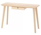 Ikea Lisabo bureau met lade 118x74x45, Ophalen, Gebruikt, Bureau